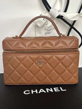 Chanel 26A Brown Slim Vanity BNWT